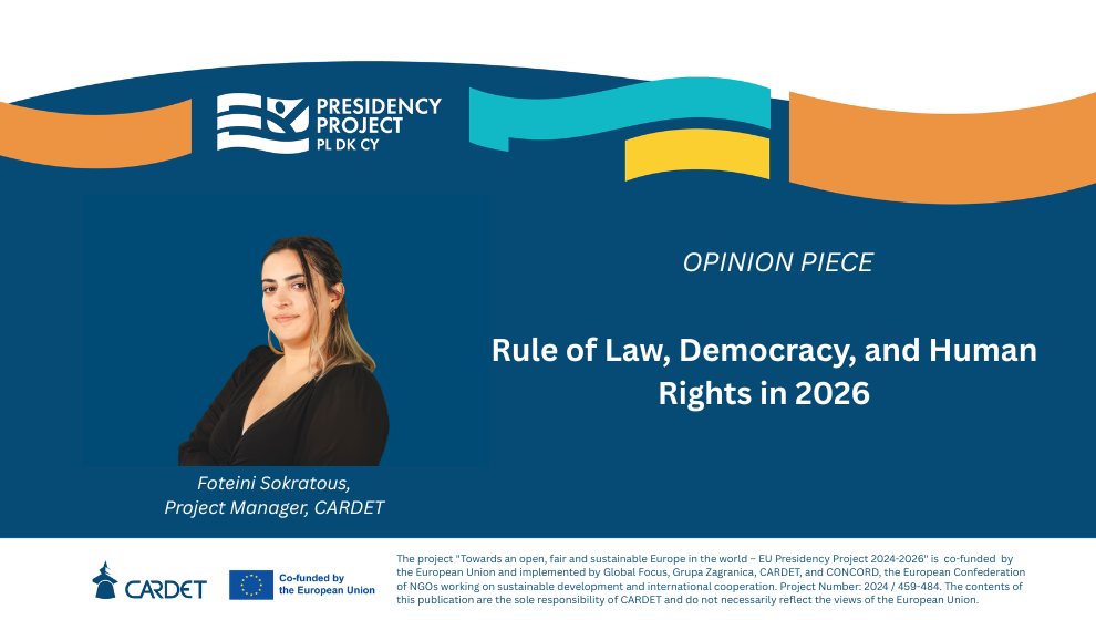 Rule of Law, Democracy, and Human Rights in 2026