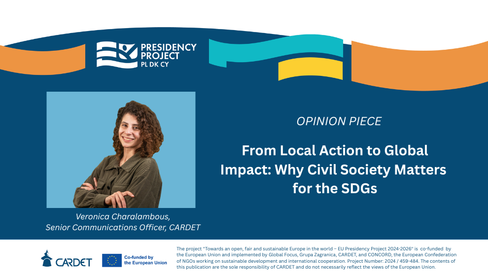 From Local Action to Global Impact: Why Civil Society Matters for the SDGs